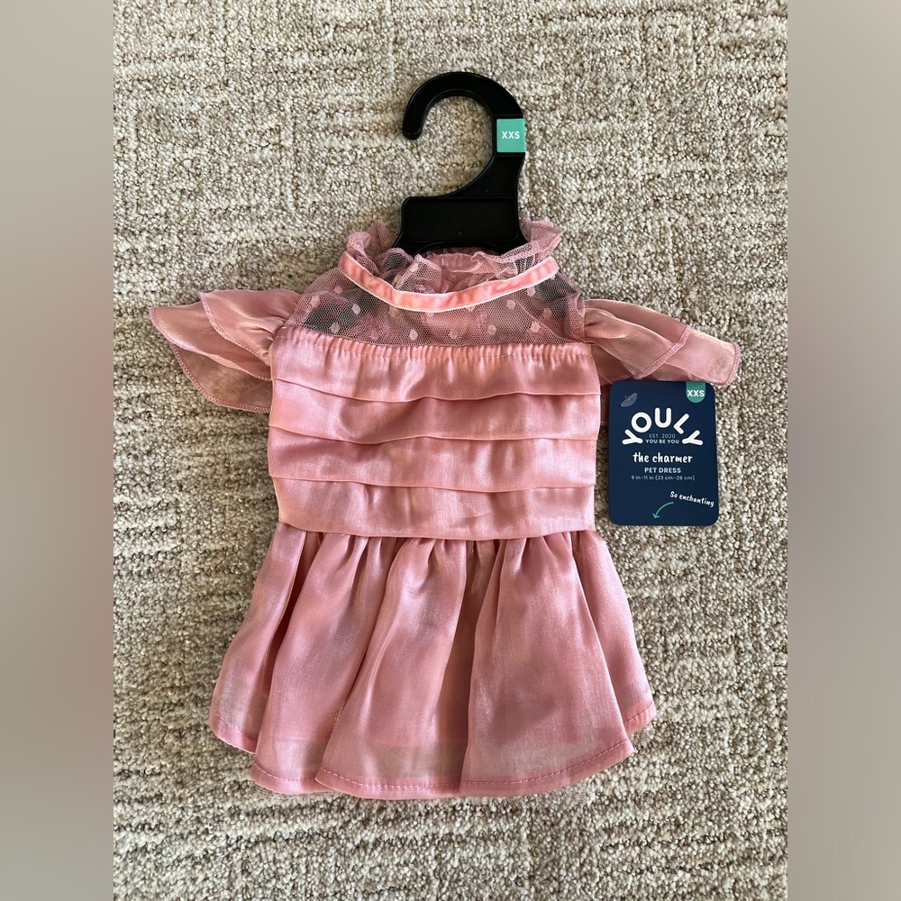Youly The Charmer Pet Dress Pink‎ - XS